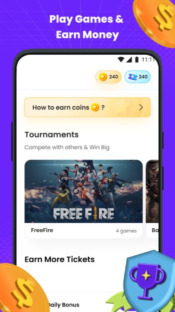 تحميل تطبيق mGamer لشحن شدات ببجي وفري فاير مهكر APK للأندرويد 2026 أخر إصدار مجانًا
