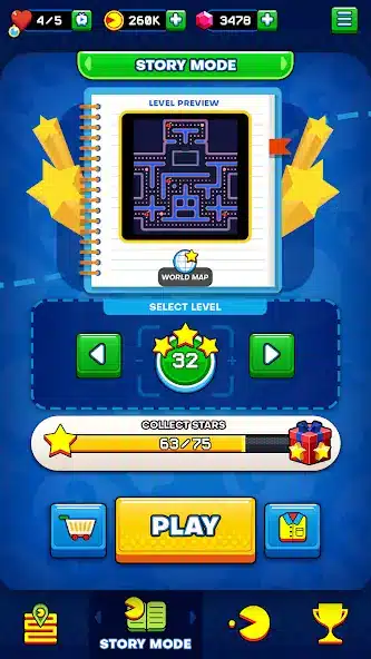 تحميل لعبة باك مان PAC-MAN مهكرة APK للأندرويد 2026 أخر إصدار مجانًا