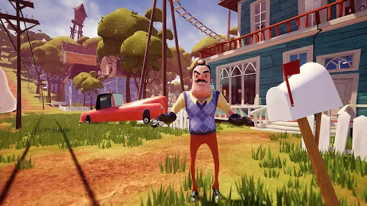 تحميل لعبة الجار النفسية Hello Neighbor مهكرة APK للأندرويد 2026 أخر إصدار مجانًا