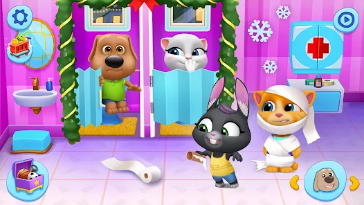 تحميل لعبة صديقي توم المتكلم وأصحابه My Talking Tom Friends مهكرة للاندرويد Apk أخر إصدار 2026 مجانا تحميل لعبة صديقي توم المتكلم وأصحابه My Talking Tom Friends مهكرة للاندرويد Apk أخر إصدار 2026 مجانا