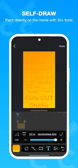 تنزيل كيوت كات Cute Cut Pro مهكر APK للأندرويد 2026 أخر إصدار مجانًا