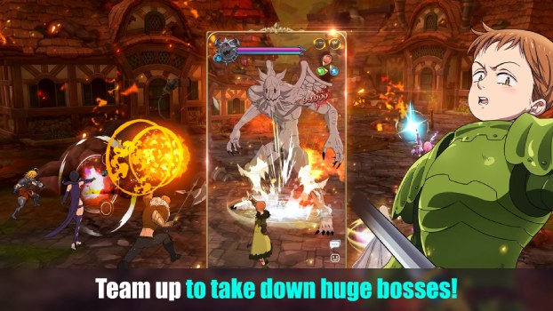 تحميل لعبة The Seven Deadly Sins مهكرة APK للأندرويد 2026 أخر إصدار مجانًا