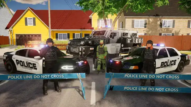 تحميل لعبة Real Police Car Simulator مهكرة APK للأندرويد 2026 أخر إصدار مجانًا
