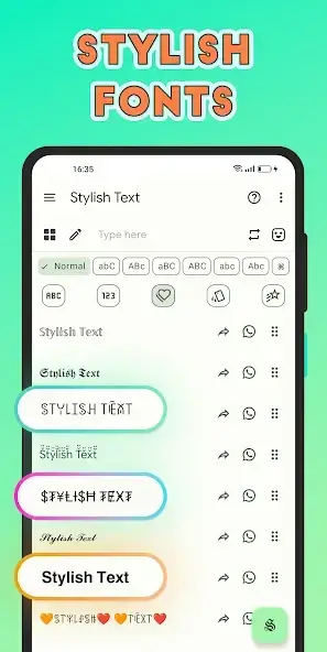 تحميل برنامج زخرفة النصوص Stylish Text مهكر APK للأندرويد 2026 أخر إصدار مجانًا
