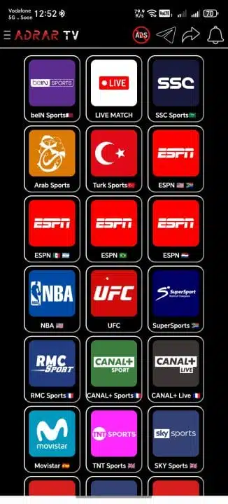 تحميل تطبيق ادرار تي في Adrar Tv مهكر للاندرويد Apk أخر إصدار 2026 مجانا تحميل تطبيق ادرار تي في Adrar Tv مهكر للاندرويد Apk أخر إصدار 2026 مجانا