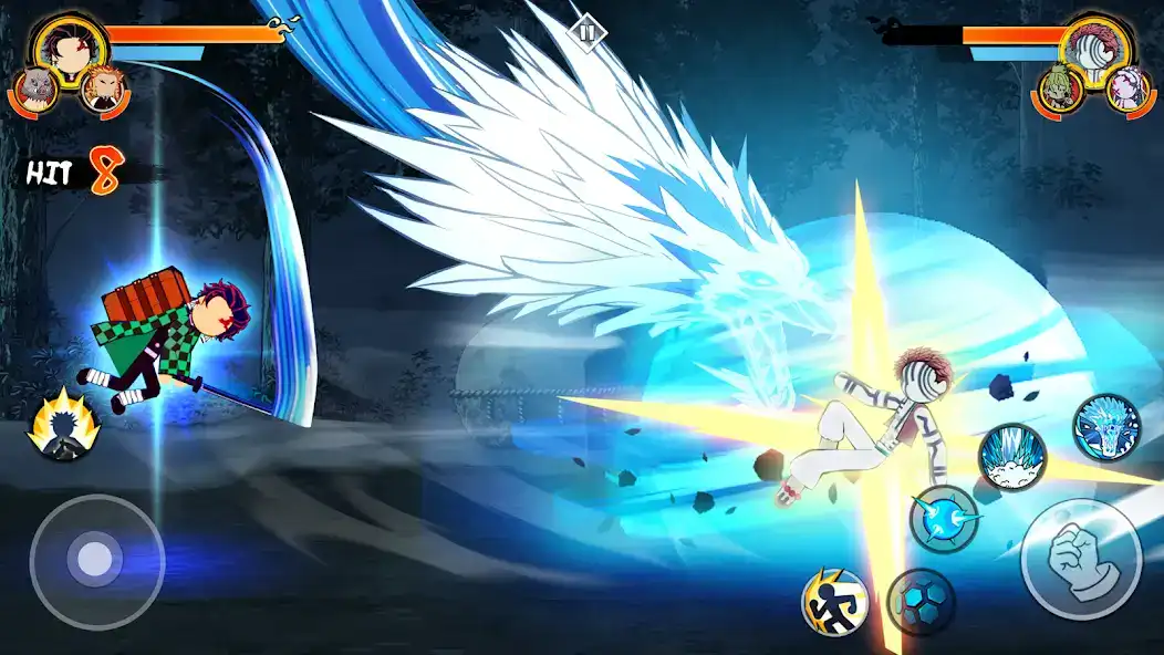 تحميل لعبة Stick Demon Shadow Fight مهكرة APK للأندرويد 2026 أخر إصدار مجانًا