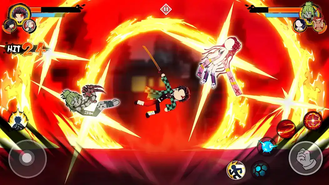تحميل لعبة Stick Demon Shadow Fight مهكرة APK للأندرويد 2026 أخر إصدار مجانًا