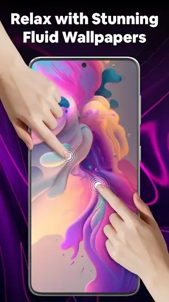 تحميل تطبيق Magic Fluids Fluid Wallpaper مهكر APK للأندرويد 2026 أخر إصدار مجانًا