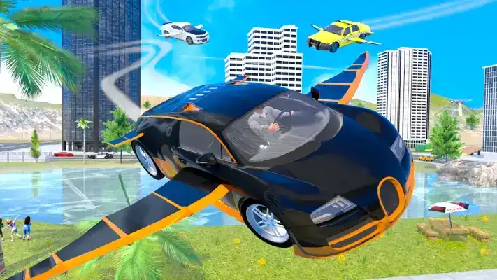 تحميل لعبة Flying Car Simulator مهكرة APK للأندرويد 2026 أخر إصدار مجانًا
