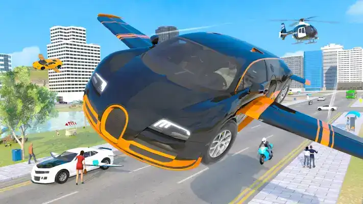 تحميل لعبة Flying Car Simulator مهكرة APK للأندرويد 2026 أخر إصدار مجانًا