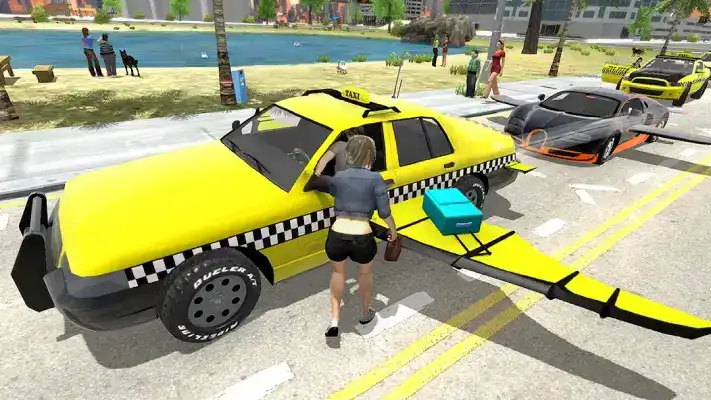 تحميل لعبة Flying Car Simulator مهكرة APK للأندرويد 2026 أخر إصدار مجانًا