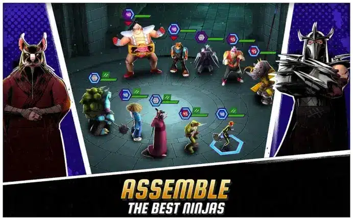 تحميل لعبة Ninja Turtles Legends مهكرة APK للأندرويد 2026 أخر إصدار مجانًا
