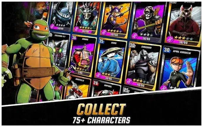 تحميل لعبة Ninja Turtles Legends مهكرة APK للأندرويد 2026 أخر إصدار مجانًا