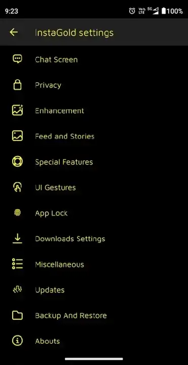 تحميل انستا جولد الذهبي Insta Gold مهكر للاندرويد Apk أخر إصدار 2026 مجانا تحميل انستا جولد الذهبي Insta Gold مهكر للاندرويد Apk أخر إصدار 2026 مجانا
