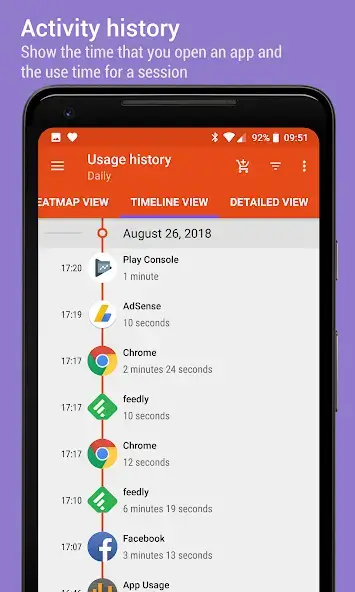 تحميل تطبيق App Usage مهكر APK للأندرويد 2026 أخر إصدار مجانًا