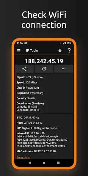 تحميل برنامج IP Tools WiFi Analyzer مهكر APK للأندرويد 2026 أخر إصدار مجانًا