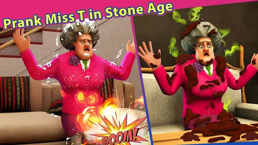 تحميل لعبة Scary Teacher 3D Stone Age مهكرة للاندرويد Apk أخر إصدار 2026 مجانا تحميل لعبة Scary Teacher 3D Stone Age مهكرة للاندرويد Apk أخر إصدار 2026 مجانا