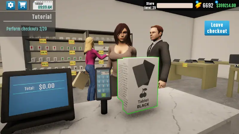 تحميل لعبة Electronics Store Simulator 3D مهكرة APK للأندرويد 2026 أخر إصدار مجانًا