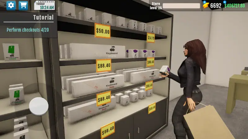 تحميل لعبة Electronics Store Simulator 3D مهكرة APK للأندرويد 2026 أخر إصدار مجانًا