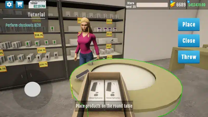 تحميل لعبة Electronics Store Simulator 3D مهكرة APK للأندرويد 2026 أخر إصدار مجانًا