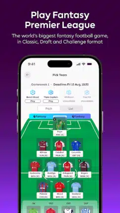 تحميل لعبة فانتازي البريميرليج Fantasy Premier League مهكرة للاندرويد Apk أخر إصدار 2026 مجانا تحميل لعبة فانتازي البريميرليج Fantasy Premier League مهكرة للاندرويد Apk أخر إصدار 2026 مجانا