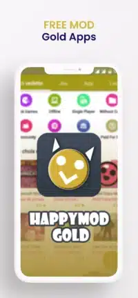 تحميل هابى مود الذهبي HappyMod Gold مهكر للاندرويد Apk أخر إصدار 2026 مجانا تحميل هابى مود الذهبي HappyMod Gold مهكر للاندرويد Apk أخر إصدار 2026 مجانا