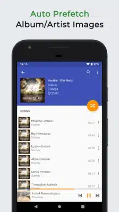 تحميل تطبيق Omnia Music Player مهكر APK للأندرويد 2026 أخر إصدار مجانًا