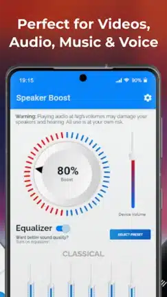تحميل تطبيق مكبر الصوت Speaker Booster مهكر للاندرويد Apk أخر إصدار 2026 مجانا تحميل تطبيق مكبر الصوت Speaker Booster مهكر للاندرويد Apk أخر إصدار 2026 مجانا