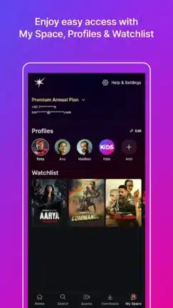تحميل تطبيق هوت ستار JioHotstar مهكر APK للأندرويد 2026 أخر إصدار مجانًا