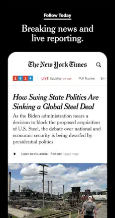 تحميل تطبيق The New York Times مهكر APK للأندرويد 2026 أخر إصدار مجانًا