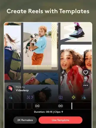 تحميل برنامج فيديو ليب Videoleap Pro مهكر APK للأندرويد 2026 أخر إصدار مجانًا