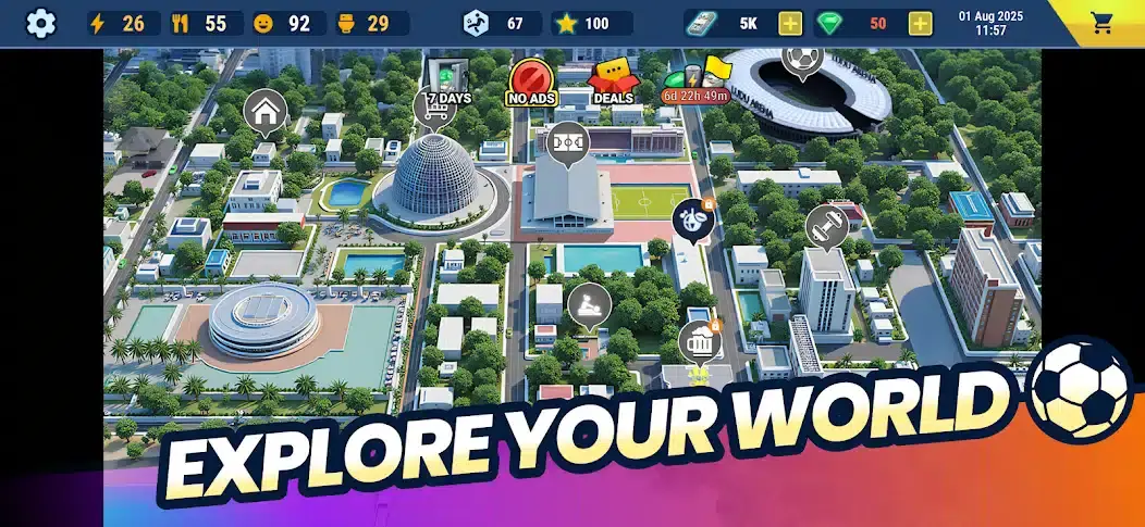 تحميل لعبة Football Life Simulator مهكرة APK للأندرويد 2027 أخر إصدار مجانًا تحميل لعبة Football Life Simulator مهكرة APK للأندرويد 2027 أخر إصدار مجانًا
