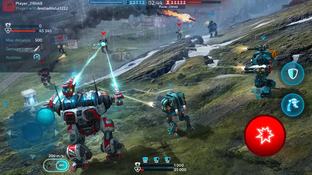 تحميل لعبة Robot Warfare مهكرة Apk للاندرويد 2026 أخر إصدار مجانا تحميل لعبة Robot Warfare مهكرة Apk للاندرويد 2026 أخر إصدار مجانا