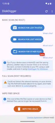 تحميل برنامج استرجاع الصور المحذوفة Diskdigger Pro مهكر APK للأندرويد 2026 أخر إصدار مجانًا