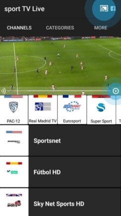 تطبيق Live  Sport Tv مهكر