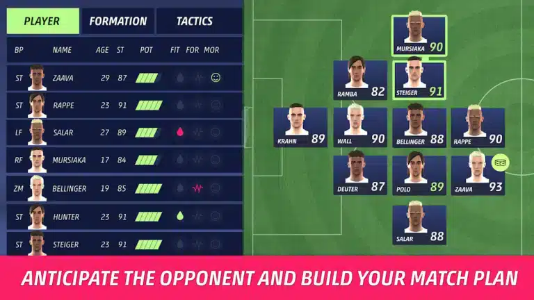تحميل لعبة SEASON 25 Football Manager مهكرة APK للأندرويد 2027 أخر إصدار مجانًا