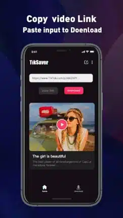 تحميل تطبيق TikSaver مهكر للاندرويد Apk أخر إصدار 2026 مجانا تحميل تطبيق TikSaver مهكر للاندرويد Apk أخر إصدار 2026 مجانا