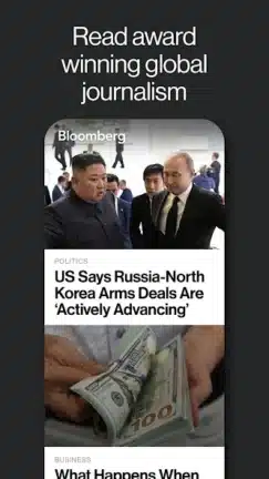 تحميل تطبيق الأخبار بلومبرج Bloomberg مهكر APK للأندرويد 2026 أخر إصدار مجانًا