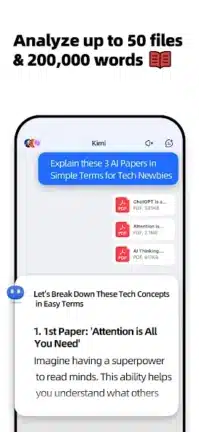 تحميل تطبيق kimi Ai مهكر APK للأندرويد 2026 أخر إصدار مجانًا
