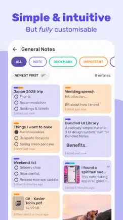 تحميل تطبيق Bundled Notes مهكر APK للأندرويد 2026 أخر إصدار مجانًا