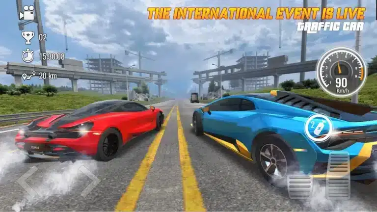 تحميل لعبة Ultimate Traffic Driving Car مهكرة APK للأندرويد 2026 أخر إصدار مجانًا