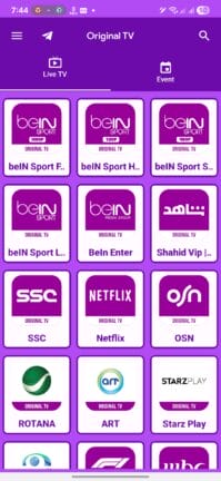 تحميل تطبيق اورجينال Original TV مهكر APK للأندرويد 2026 أخر إصدار مجانًا