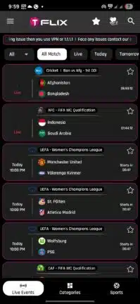 تحميل تطبيق TFLIX TV مهكر للاندرويد Apk أخر إصدار 2026 مجانا تحميل تطبيق TFLIX TV مهكر للاندرويد Apk أخر إصدار 2026 مجانا