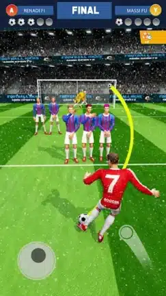 تحميل لعبة Soccer Kicks Strike Game مهكرة للاندرويد Apk أخر إصدار 2026 مجانا تحميل لعبة Soccer Kicks Strike Game مهكرة للاندرويد Apk أخر إصدار 2026 مجانا
