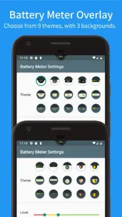 تحميل تطبيق Battery Meter Overlay مهكر APK للأندرويد 2026 أخر إصدار مجانًا