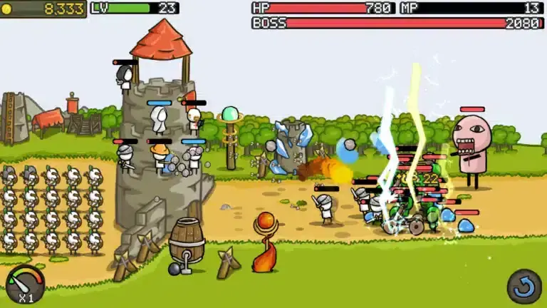 تحميل لعبة Grow Castle مهكرة APK للأندرويد 2026 أخر إصدار مجانًا