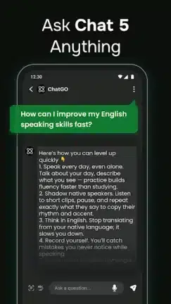 تحميل تطبيق مساعد الدردشة الذكي ChatGO مهكر APK للأندرويد 2026 أخر إصدار مجانًا