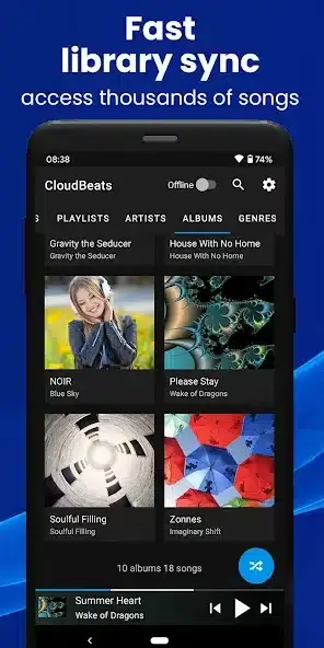 تنزيل برنامج CloudBeats مهكر APK للأندرويد 2026 أخر إصدار مجانًا