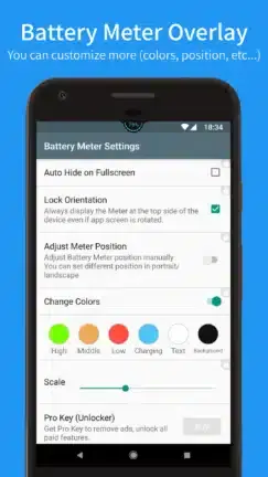 تحميل تطبيق Battery Meter Overlay مهكر APK للأندرويد 2026 أخر إصدار مجانًا تحميل تطبيق Battery Meter Overlay مهكر APK للأندرويد 2026 أخر إصدار مجانًا