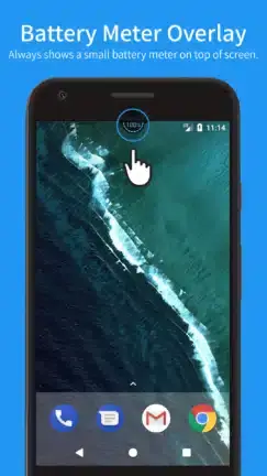 تحميل تطبيق Battery Meter Overlay مهكر APK للأندرويد 2026 أخر إصدار مجانًا